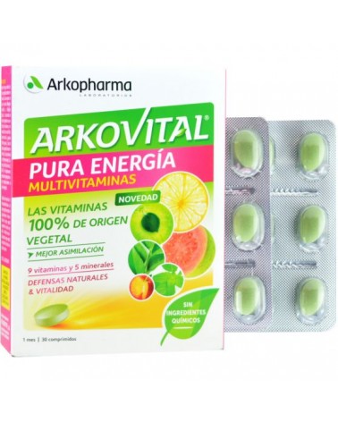 ARKOVITAL PURA ENERGIA 30 COMP